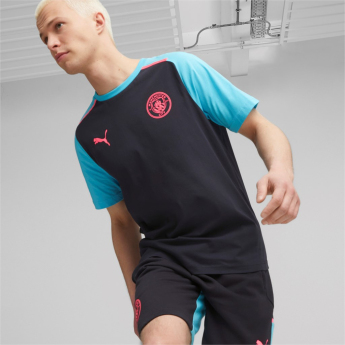 Manchester City pánské tričko Casuals navy