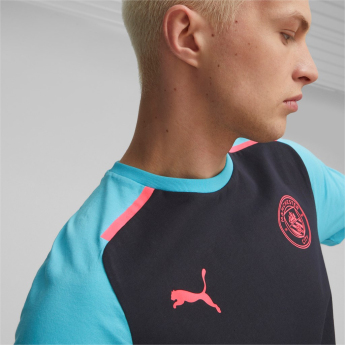 Manchester City pánské tričko Casuals navy