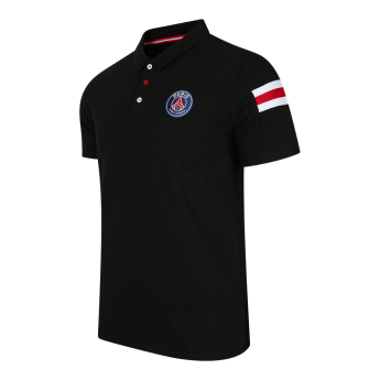 Paris Saint Germain pánské polo tričko Sleeve Stripe black