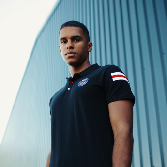 Paris Saint Germain pánské polo tričko Sleeve Stripe black