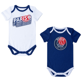Paris Saint Germain dětské body 2pack blue-white