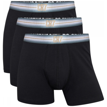 Cristiano Ronaldo pánské boxerky 3pack CR7 Basic black