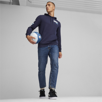 Manchester City pánská mikina s kapucí FtblIcons navy