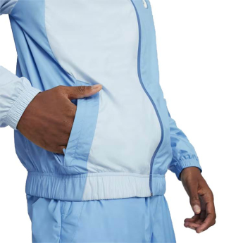 Manchester City pánská bunda s kapucí Pre-Match blue