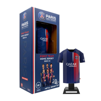 Paris Saint Germain 3D kovový model Home Jersey 2023/24 Locker Pack