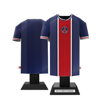 Paris Saint Germain 3D kovový model Retro Jersey Kit