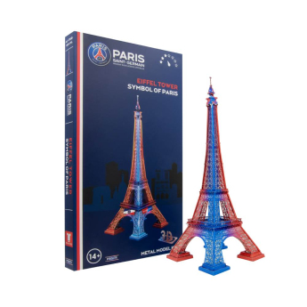 Paris Saint Germain 3D kovový model Eiffel Tower Model Kit