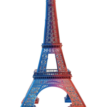 Paris Saint Germain 3D kovový model Eiffel Tower Model Kit