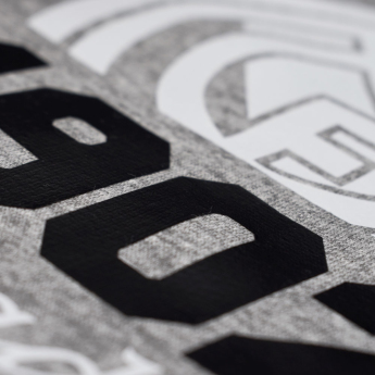 Real Madrid pánská mikina s kapucí No21 Crest grey