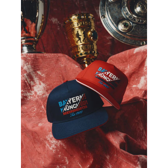 Bayern Mnichov čepice flat kšiltovka Rekordmeister navy