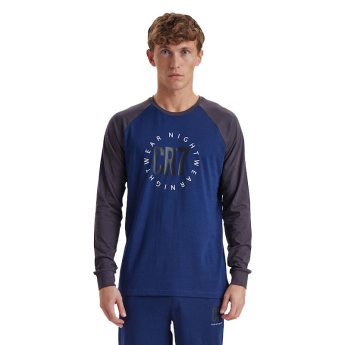 Cristiano Ronaldo pánské pyžamo CR7 Long navy