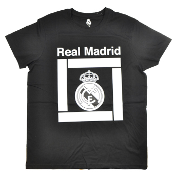 Real Madrid pánské tričko Square black