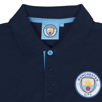 Manchester City pánské polo tričko Contrast navy