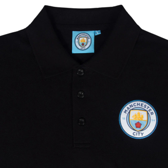 Manchester City pánské polo tričko Crest black