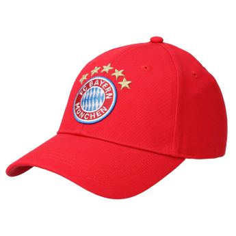 Bayern Mnichov dětská čepice baseballová kšiltovka Crest red
