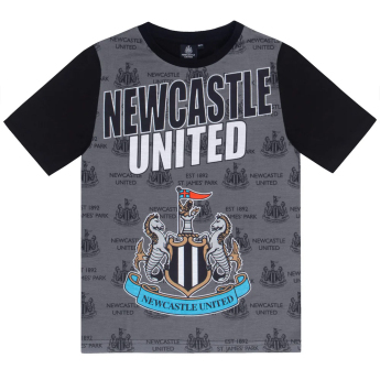 Newcastle United dětské pyžamo Text black