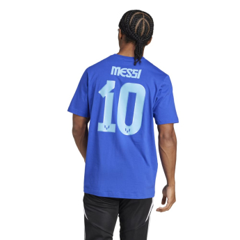 Lionel Messi pánské tričko MESSI Name and number blue