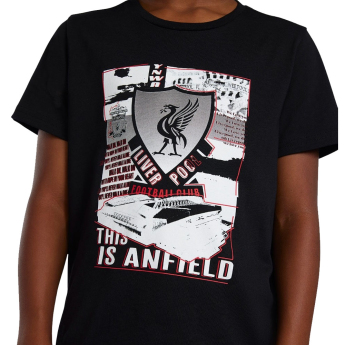 FC Liverpool dětské tričko Anfield black
