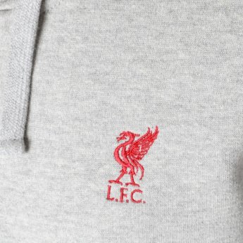 FC Liverpool dětská mikina s kapucí Zip grey