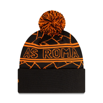 AS Roma zimní čepice Spring Sport black