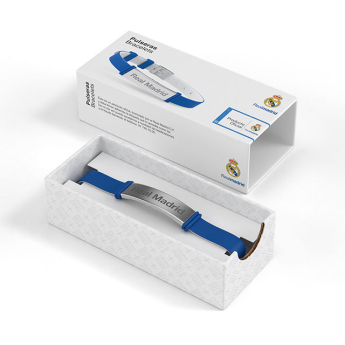 Real Madrid silikonový náramek fashion blue