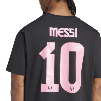 Lionel Messi pánské tričko MESSI Name and number black