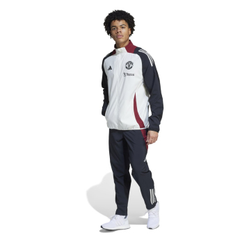 Manchester United pánská bunda Presentation white