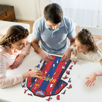 FC Barcelona dřevěné puzzle Jersey 270 pcs