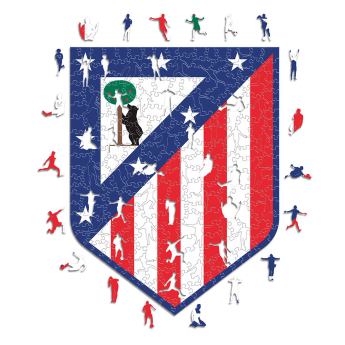 Atletico Madrid dřevěné puzzle Crest 150 pcs