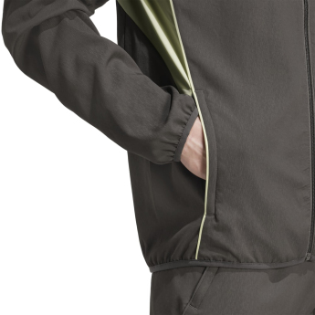 Real Madrid pánská bunda presentation grey