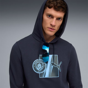 Manchester City pánská mikina s kapucí FtblCulture dark