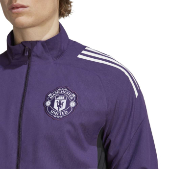 Manchester United pánská bunda Presentation purple