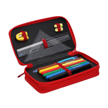 Bayern Mnichov dvojitý penál full red