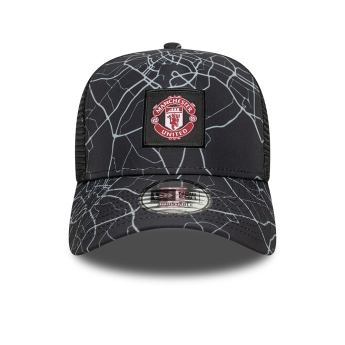 Manchester United čepice baseballová kšiltovka 9Forty Trucker Camo black