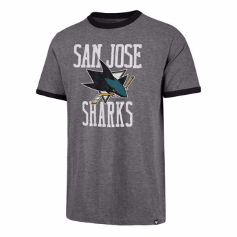 San Jose Sharks pánské tričko Belridge 47 Capital Ringer Tee