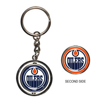 Edmonton Oilers přívěšek na klíče Spinner Key Ring