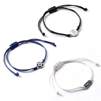 Real Madrid sada 3 náramků Friendship Bracelet