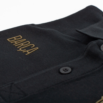 FC Barcelona pánské polo tričko Crest gold