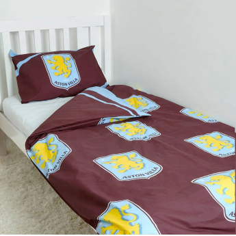 Aston Villa povlečení na jednu postel colour club crest