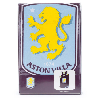 Aston Villa povlečení na jednu postel colour club crest