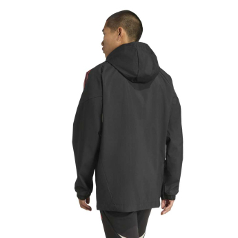 FC Liverpool pánská bunda s kapucí Allweather black