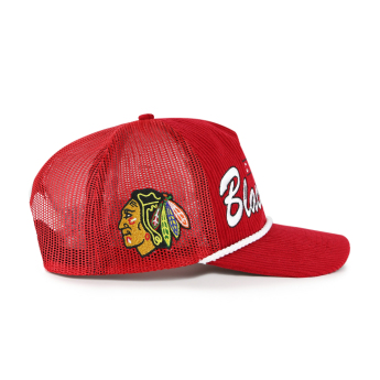 Chicago Blackhawks čepice baseballová kšiltovka Double Header Mesh 47 HITCH RF red