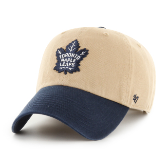 Toronto Maple Leafs čepice baseballová kšiltovka Two Tone 47 CLEAN UP w/ No Loop Label