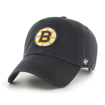 Boston Bruins čepice baseballová kšiltovka 47 CLEAN UP w/ No Loop Label black