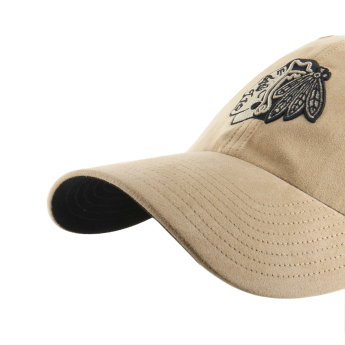 Chicago Blackhawks čepice baseballová kšiltovka Ballpark Suede 47 CLEAN UP