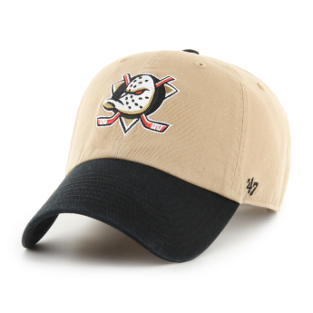 Anaheim Ducks čepice baseballová kšiltovka Two Tone 47 CLEAN UP w/ No Loop Label