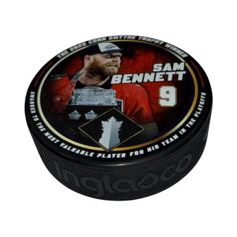 Florida Panthers puk Sam Bennet #9 NHL 2025 Stanley Cup Playoffs Conn Smythe Trophy Souvenir Collector