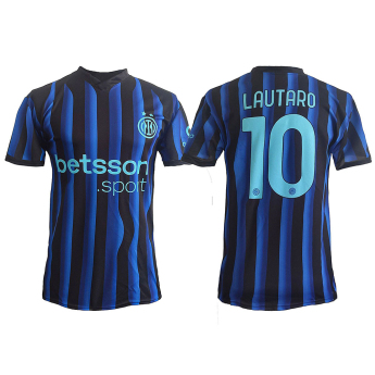Inter Milan fotbalový dres replica 25/26 Home Lautaro