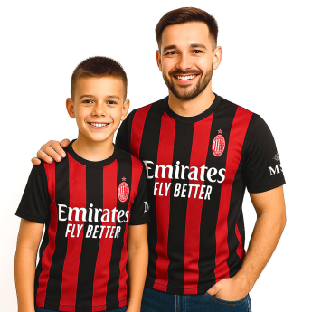 AC Milan fotbalový dres replica 25/26 Home Leao