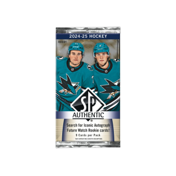 NHL boxy hokejové karty NHL 2024-25 Upper Deck SP Authentic Hobby Box